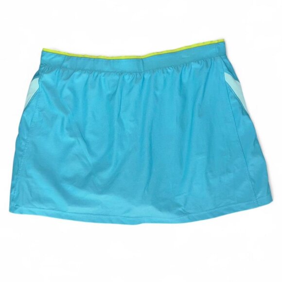 Champion Blue Two-Toned Short Mini Athletic Tennis Skirt Skort Youth Size XL - Picture 6 of 6